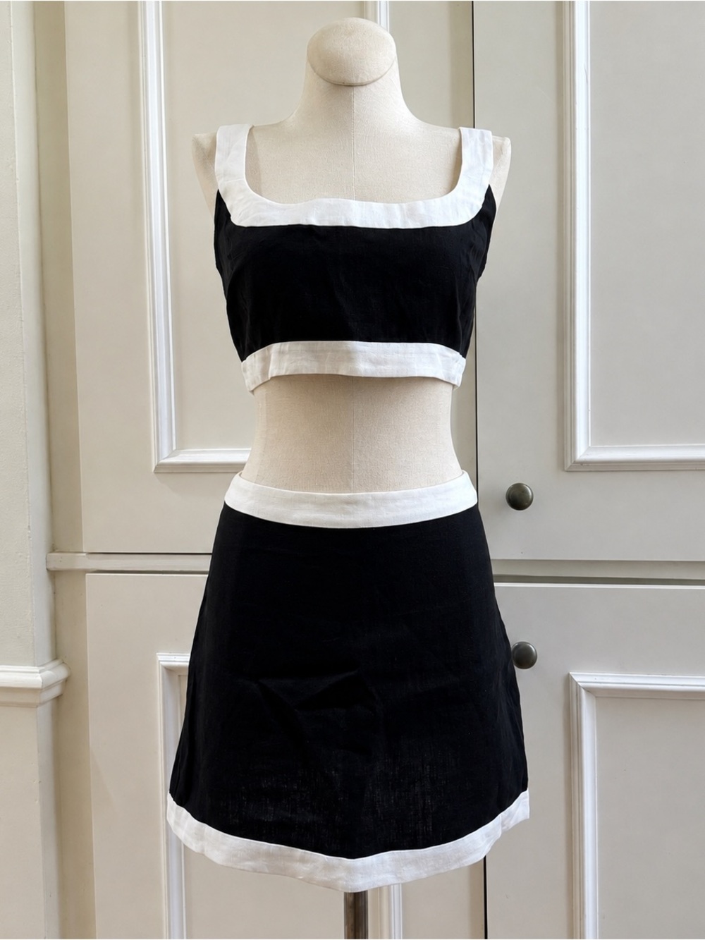 Reformation Robbie Linen Two Piece Set - Size 0